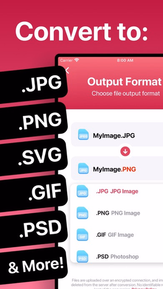 The Image Converter □ Screenshot 1 - AppWisp.com The Image Converter □ Screenshot 1 - AppWisp.com