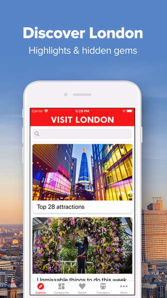 Visit London - Official Guide Screenshot 1 - AppWisp.com Visit London - Official Guide Screenshot 1 - AppWisp.com