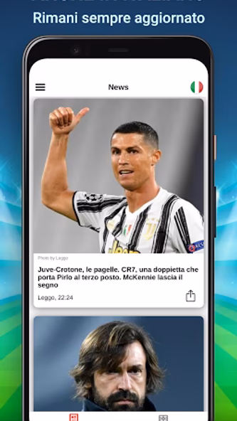 Soccer News For Bianconeri - L Screenshot 3 - AppWisp.com Soccer News For Bianconeri - L Screenshot 3 - AppWisp.com