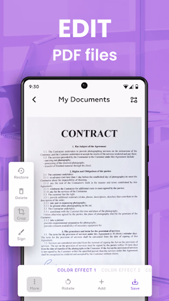 PDF Scanner App : Photo + Doc Screenshot 3 - AppWisp.com PDF Scanner App : Photo + Doc Screenshot 3 - AppWisp.com