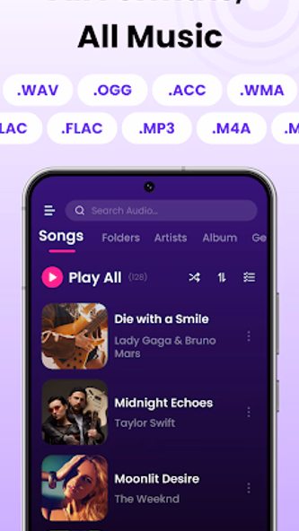 Offline Music Player: Play MP3 Screenshot 2 - AppWisp.com Offline Music Player: Play MP3 Screenshot 2 - AppWisp.com