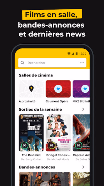 Allociné, les films au cinéma Screenshot 2 - AppWisp.com Allociné, les films au cinéma Screenshot 2 - AppWisp.com