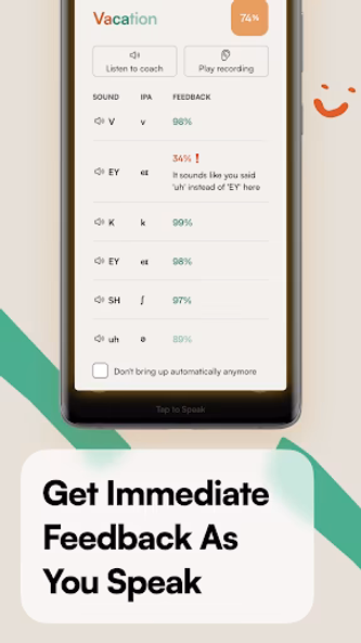 BoldVoice - Accent Trainer Screenshot 3 - AppWisp.com BoldVoice - Accent Trainer Screenshot 3 - AppWisp.com