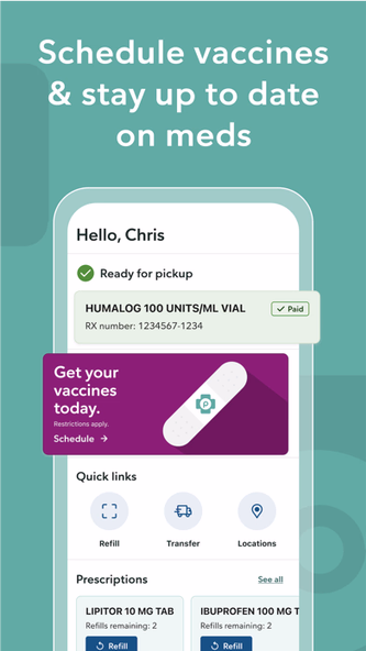 Publix Pharmacy Screenshot 2 - AppWisp.com