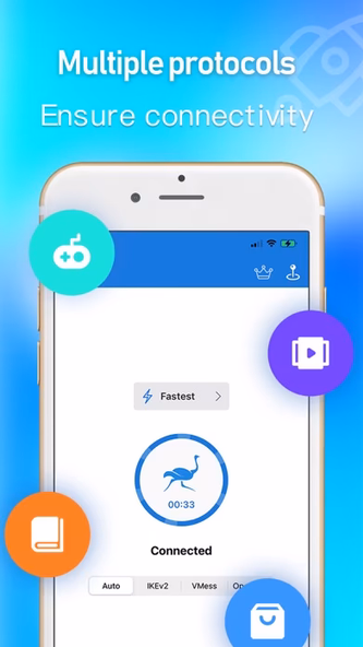 Ostrich VPN - Proxy Master Screenshot 3 - AppWisp.com Ostrich VPN - Proxy Master Screenshot 3 - AppWisp.com