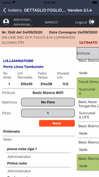 Foglio Lavoro Screenshot 4 - AppWisp.com Foglio Lavoro Screenshot 4 - AppWisp.com