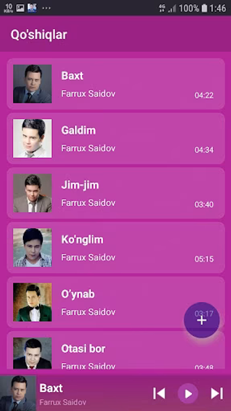 Farrux Saidov qo'shiqlari Screenshot 1 - AppWisp.com Farrux Saidov qo'shiqlari Screenshot 1 - AppWisp.com