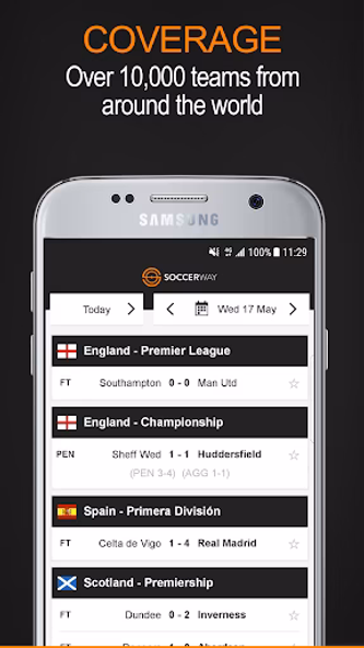 Soccerway Screenshot 1 - AppWisp.com Soccerway Screenshot 1 - AppWisp.com