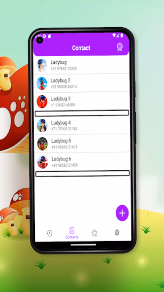 LadyBug Fake Video Call Screenshot 1 - AppWisp.com LadyBug Fake Video Call Screenshot 1 - AppWisp.com