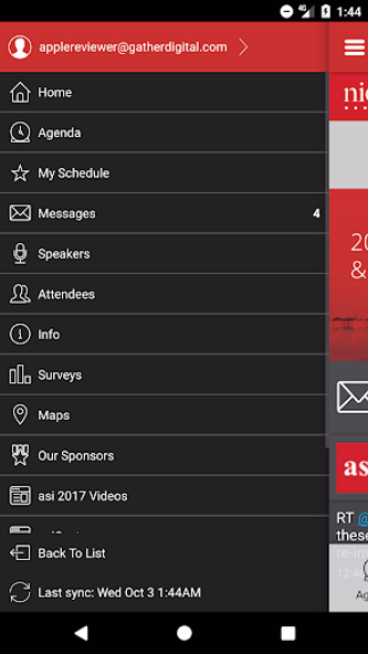 asiConferences Screenshot 2 - AppWisp.com asiConferences Screenshot 2 - AppWisp.com