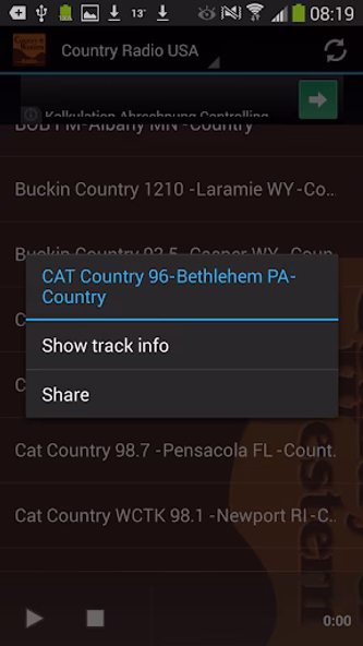 Country Music Radio USA Screenshot 3 - AppWisp.com Country Music Radio USA Screenshot 3 - AppWisp.com