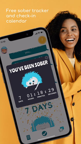 SoberBuddy: Sober Tracker Screenshot 2 - AppWisp.com SoberBuddy: Sober Tracker Screenshot 2 - AppWisp.com