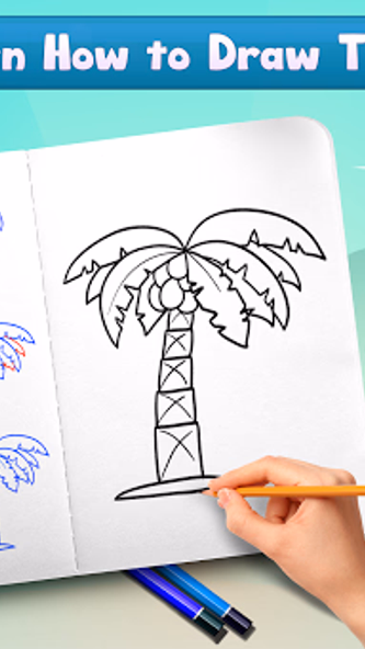 Learn to Draw Trees Screenshot 3 - AppWisp.com Learn to Draw Trees Screenshot 3 - AppWisp.com