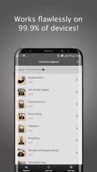 Old Phone Ringtones & Sounds Screenshot 4 - AppWisp.com Old Phone Ringtones & Sounds Screenshot 4 - AppWisp.com