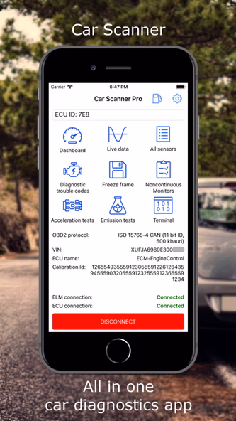 Car Scanner ELM OBD2 Screenshot 1 - AppWisp.com Car Scanner ELM OBD2 Screenshot 1 - AppWisp.com