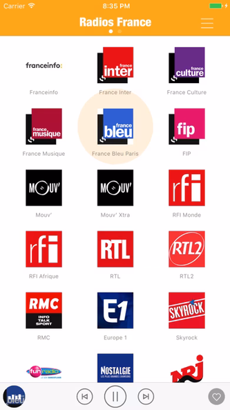 France Live FM - Listen radios Screenshot 1 - AppWisp.com France Live FM - Listen radios Screenshot 1 - AppWisp.com