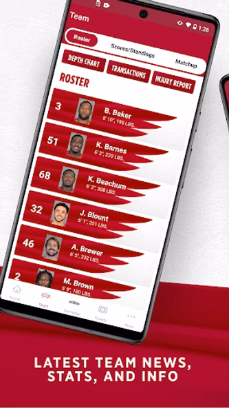 Arizona Cardinals Mobile Screenshot 4 - AppWisp.com Arizona Cardinals Mobile Screenshot 4 - AppWisp.com