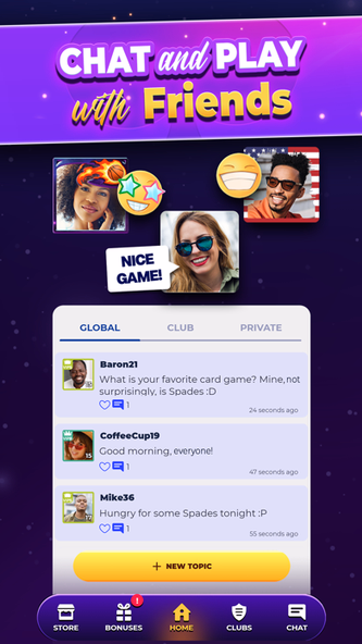 VIP Spades - Online Card Game Screenshot 4 - AppWisp.com VIP Spades - Online Card Game Screenshot 4 - AppWisp.com