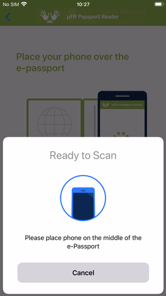 µFR NFC ePassport Reader Screenshot 2 - AppWisp.com µFR NFC ePassport Reader Screenshot 2 - AppWisp.com