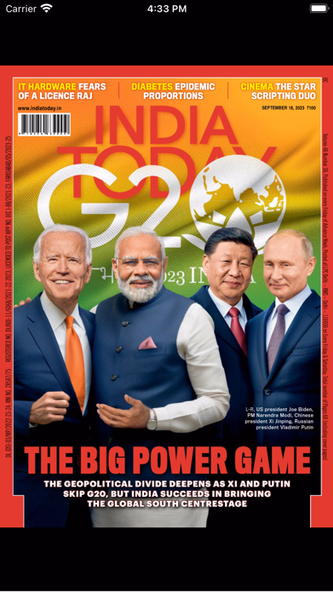 India Today Magazine Screenshot 2 - AppWisp.com India Today Magazine Screenshot 2 - AppWisp.com