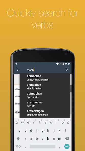 German Verb Conjugator Screenshot 2 - AppWisp.com German Verb Conjugator Screenshot 2 - AppWisp.com