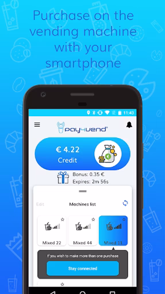 Pay4Vend Screenshot 1 - AppWisp.com Pay4Vend Screenshot 1 - AppWisp.com