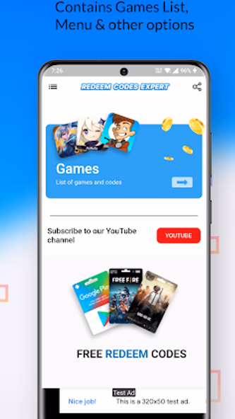 Redeem Codes - Game Gift Codes Screenshot 3 - AppWisp.com Redeem Codes - Game Gift Codes Screenshot 3 - AppWisp.com