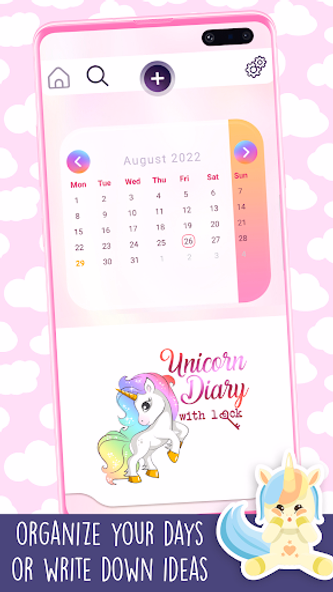 Unicorn Diary With Lock Screenshot 4 - AppWisp.com Unicorn Diary With Lock Screenshot 4 - AppWisp.com