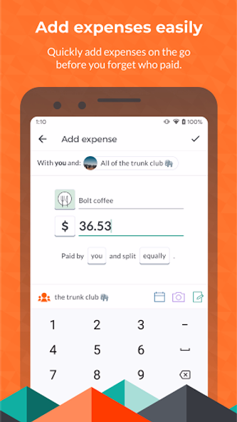 Splitwise Screenshot 3 - AppWisp.com Splitwise Screenshot 3 - AppWisp.com