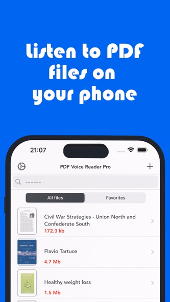 PDF Voice Reader - Docs Aloud Screenshot 1 - AppWisp.com PDF Voice Reader - Docs Aloud Screenshot 1 - AppWisp.com