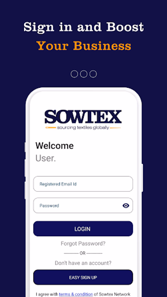 SOWTEX - B2B Textile Sourcing Screenshot 2 - AppWisp.com