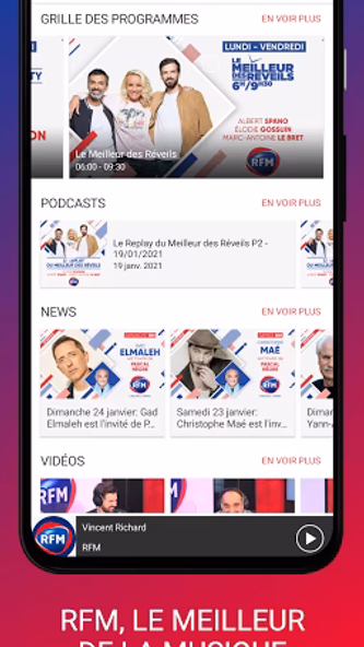 RFM, le meilleur de la musique Screenshot 1 - AppWisp.com RFM, le meilleur de la musique Screenshot 1 - AppWisp.com
