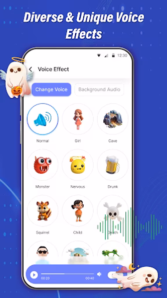 Voice Changer: Audio Effects Screenshot 2 - AppWisp.com Voice Changer: Audio Effects Screenshot 2 - AppWisp.com