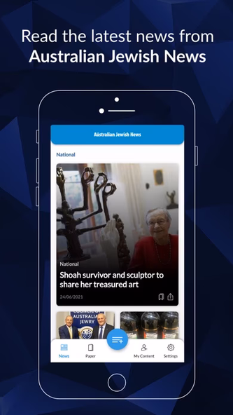 Jewish News Screenshot 1 - AppWisp.com Jewish News Screenshot 1 - AppWisp.com
