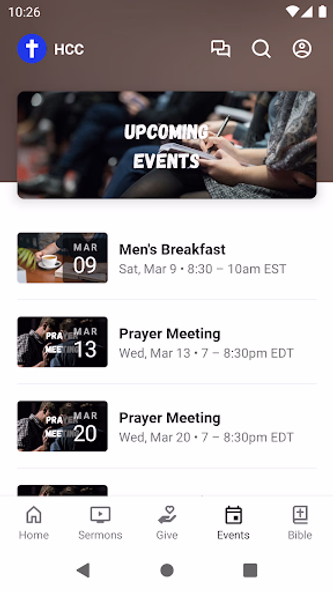 Hicksville Christian Church Screenshot 3 - AppWisp.com