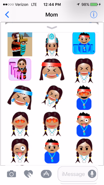 Navajo Emojis Screenshot 1 - AppWisp.com Navajo Emojis Screenshot 1 - AppWisp.com