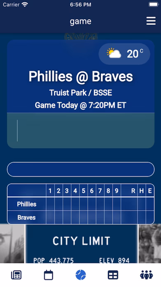 Atlanta Baseball Screenshot 3 - AppWisp.com Atlanta Baseball Screenshot 3 - AppWisp.com