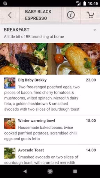 Baby Black Espresso Bar Screenshot 3 - AppWisp.com Baby Black Espresso Bar Screenshot 3 - AppWisp.com