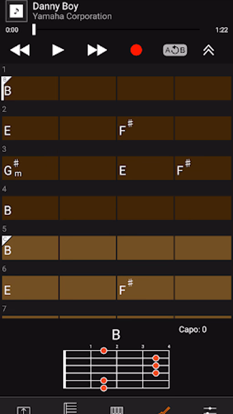 Chord Tracker Screenshot 3 - AppWisp.com Chord Tracker Screenshot 3 - AppWisp.com