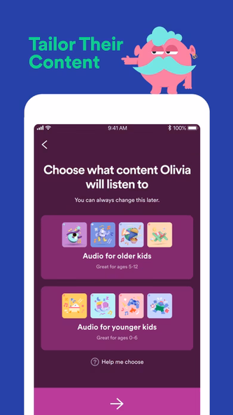 Spotify Kids Screenshot 4 - AppWisp.com Spotify Kids Screenshot 4 - AppWisp.com