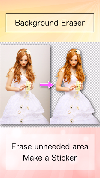 Background Eraser 〜 Stickers Screenshot 1 - AppWisp.com Background Eraser 〜 Stickers Screenshot 1 - AppWisp.com