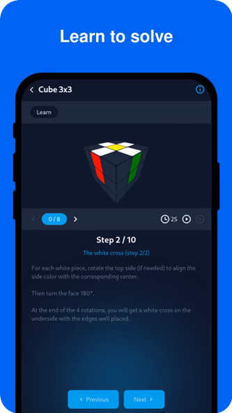 Cube Solver 3D Screenshot 4 - AppWisp.com Cube Solver 3D Screenshot 4 - AppWisp.com