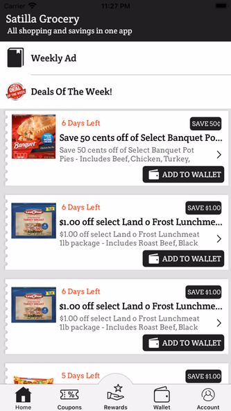 Satilla Grocery Screenshot 1 - AppWisp.com Satilla Grocery Screenshot 1 - AppWisp.com