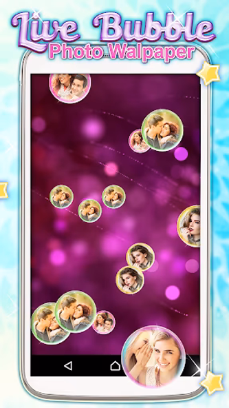 Live Bubble Photo Wallpaper Screenshot 1 - AppWisp.com Live Bubble Photo Wallpaper Screenshot 1 - AppWisp.com