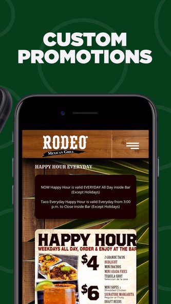 Rodeo Mexican Grill Screenshot 2 - AppWisp.com Rodeo Mexican Grill Screenshot 2 - AppWisp.com