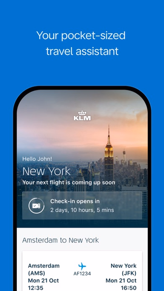 KLM - Book a flight Screenshot 2 - AppWisp.com KLM - Book a flight Screenshot 2 - AppWisp.com