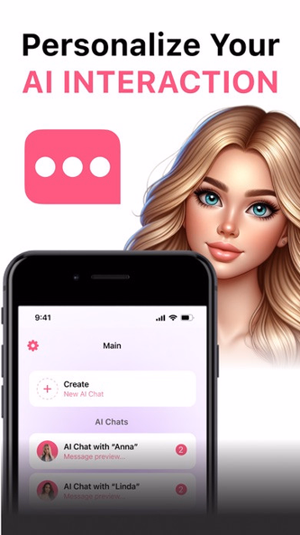 AI Friend Chatbot App Girl Screenshot 3 - AppWisp.com AI Friend Chatbot App Girl Screenshot 3 - AppWisp.com