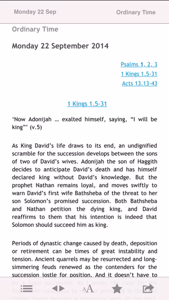 Reflections for Daily Prayer Screenshot 2 - AppWisp.com Reflections for Daily Prayer Screenshot 2 - AppWisp.com