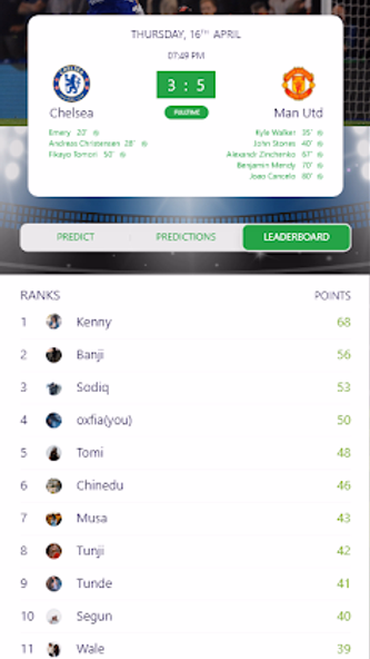 XPLeague - Football Leagues Sc Screenshot 3 - AppWisp.com XPLeague - Football Leagues Sc Screenshot 3 - AppWisp.com