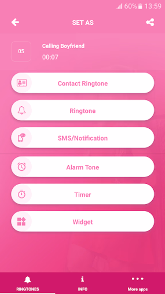 Ringtones for your Girlfriend Screenshot 3 - AppWisp.com Ringtones for your Girlfriend Screenshot 3 - AppWisp.com